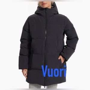 Vuori Black Puffer Jacket
